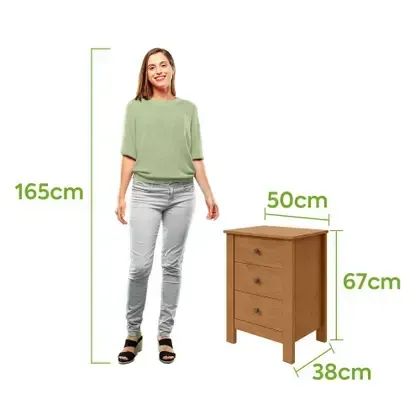 Cômoda Pequena para Cama de Solteiro