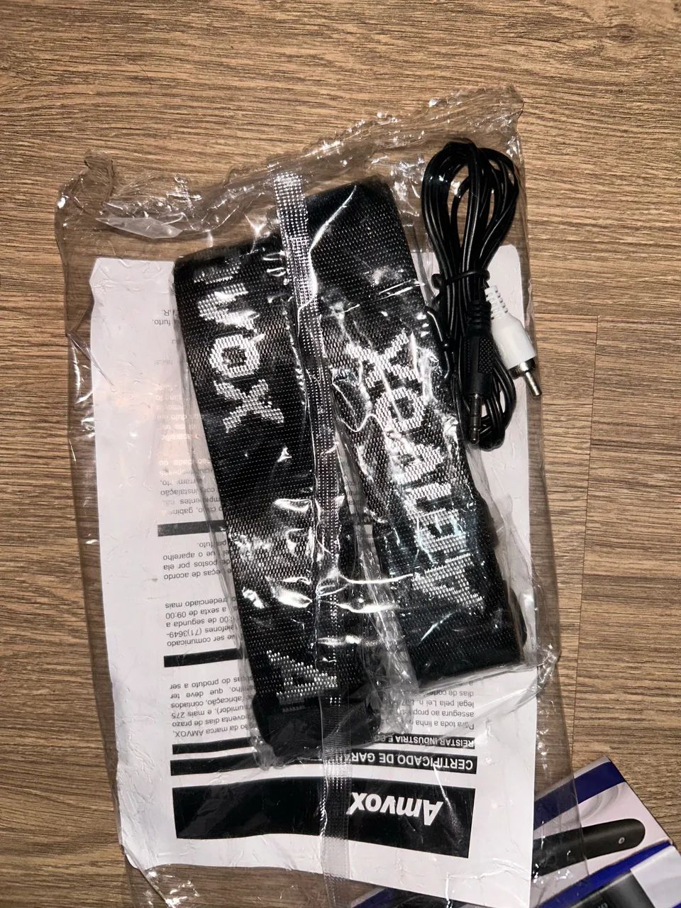 Caixa de Som Amvox 600 com microfone e alça - Foto 4