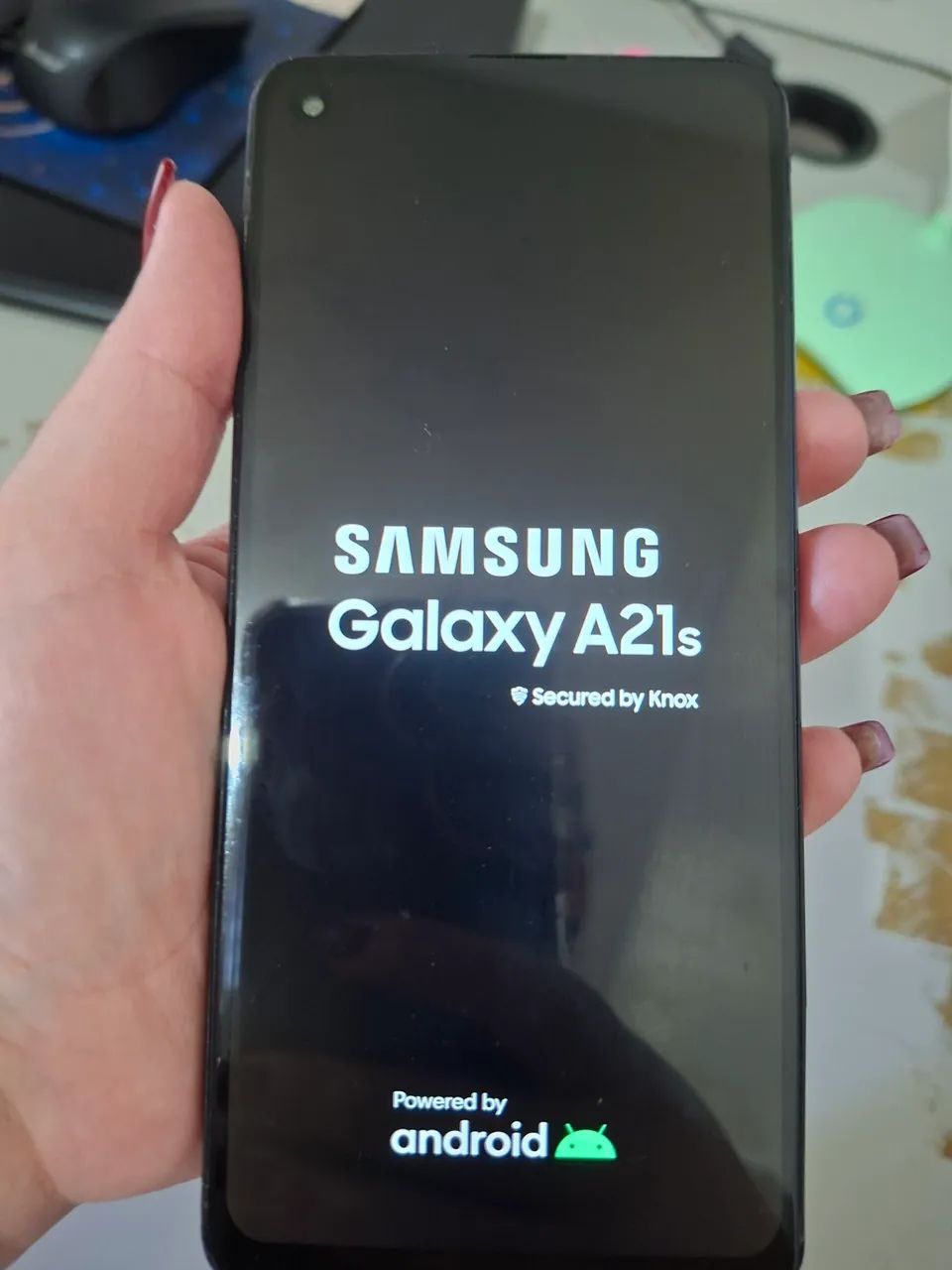 Celular galax A 21