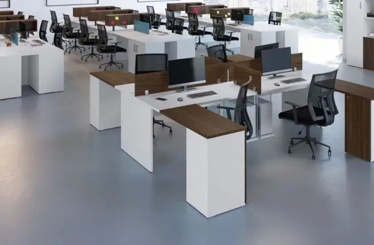  Composição de Plataformas Duplas, Gaveteiros, Armários e Complementos, R$38.890,67! - Foto 2