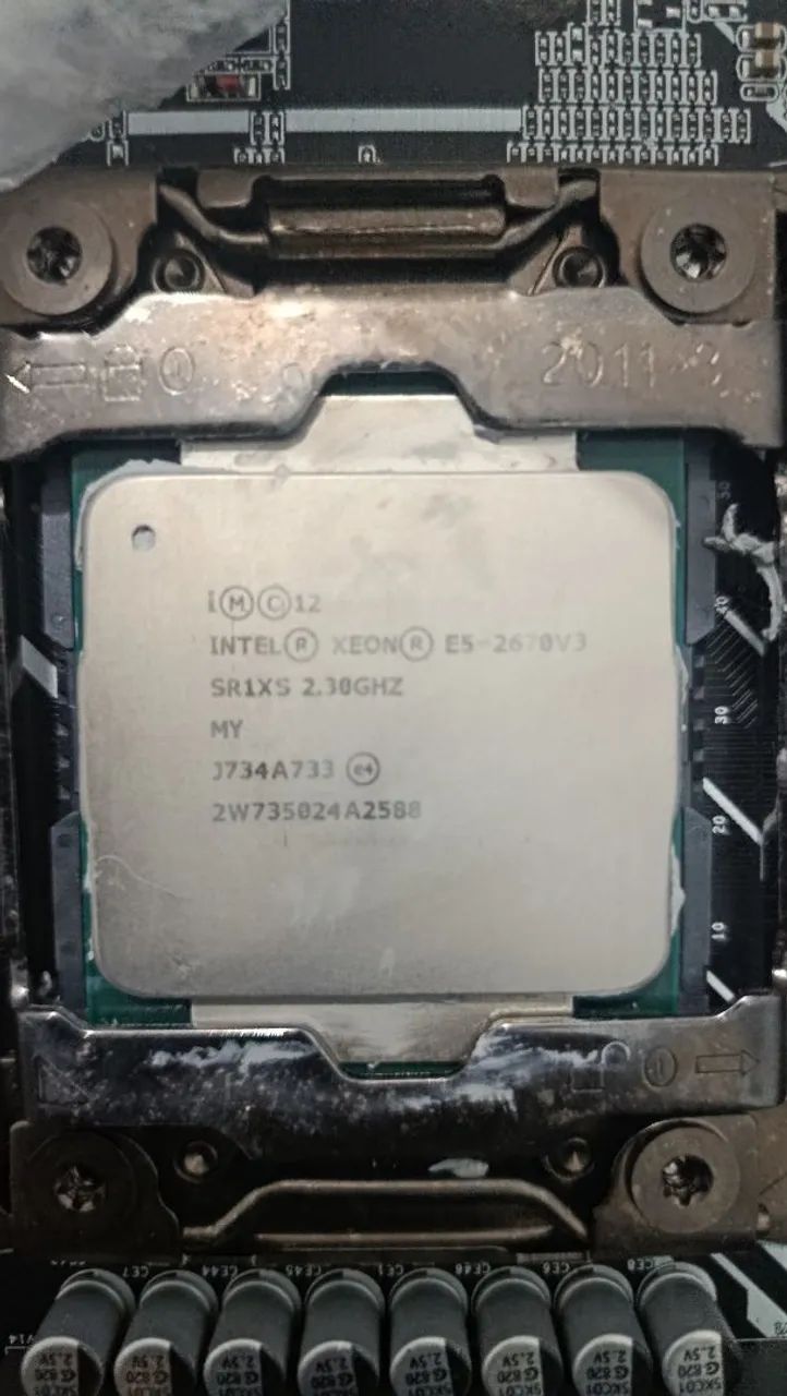 Placa mãe, com processador intel Xeon. (Leia a descrição) - Foto 2