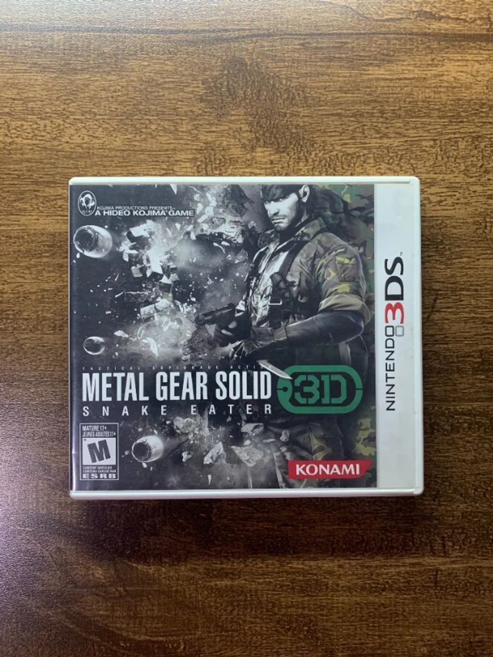 Metal Gear Solid Snake Eater 3D - Nintendo 3ds - Original (USADO