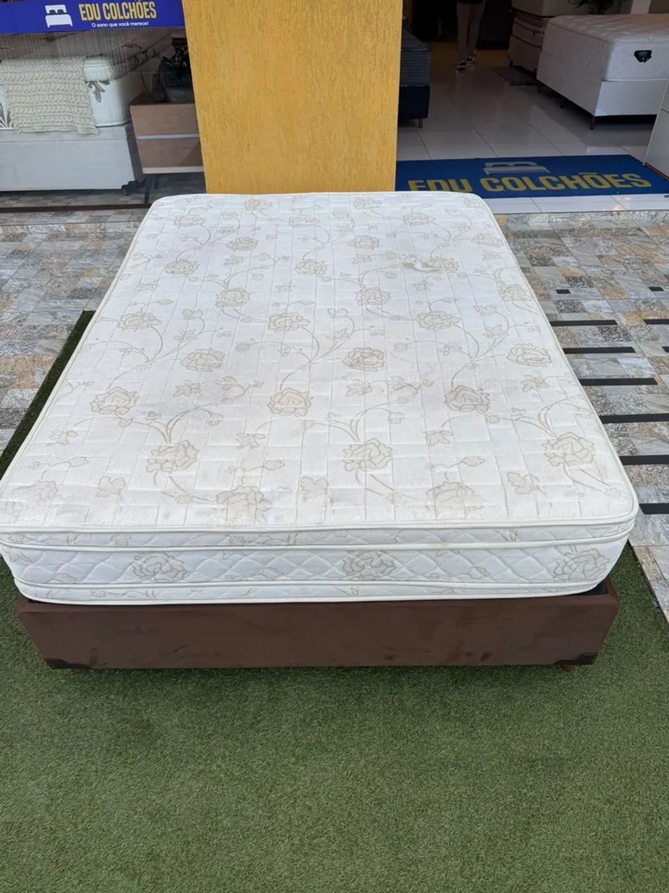 Cama Box Casal MAXFLEX USADO - ENTREGO  - Foto 5