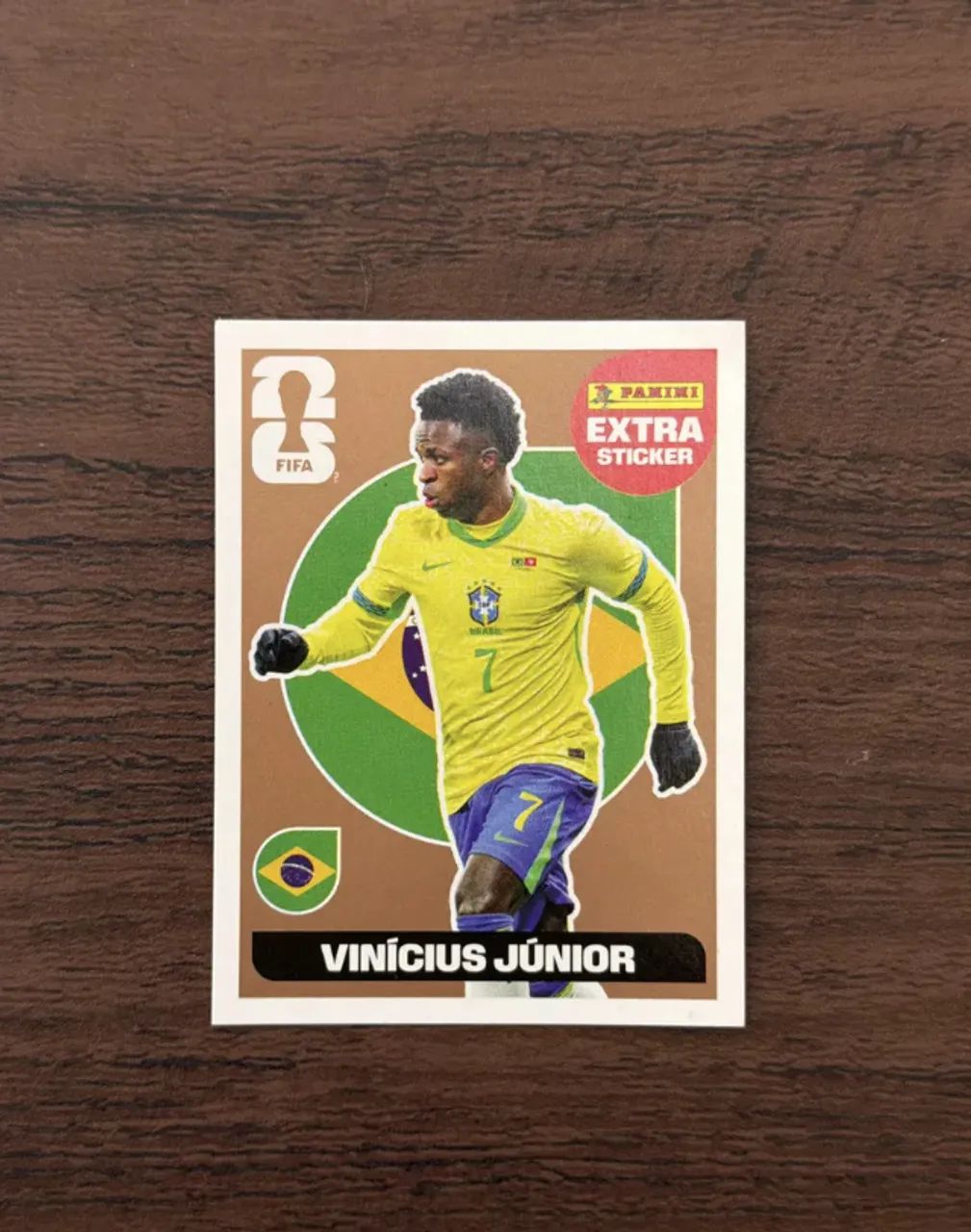 Figurinha Extra Legend Vini Júnior Bronze Copa 2026 - Foto 3