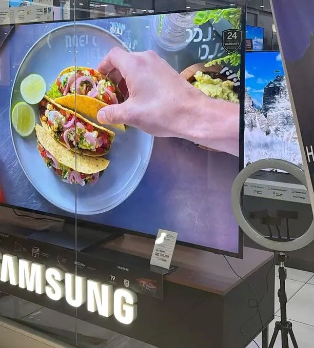 Smart TV Samsung 50 UHD 4K Nova Lacrada, Nota fiscal Loja Fisica