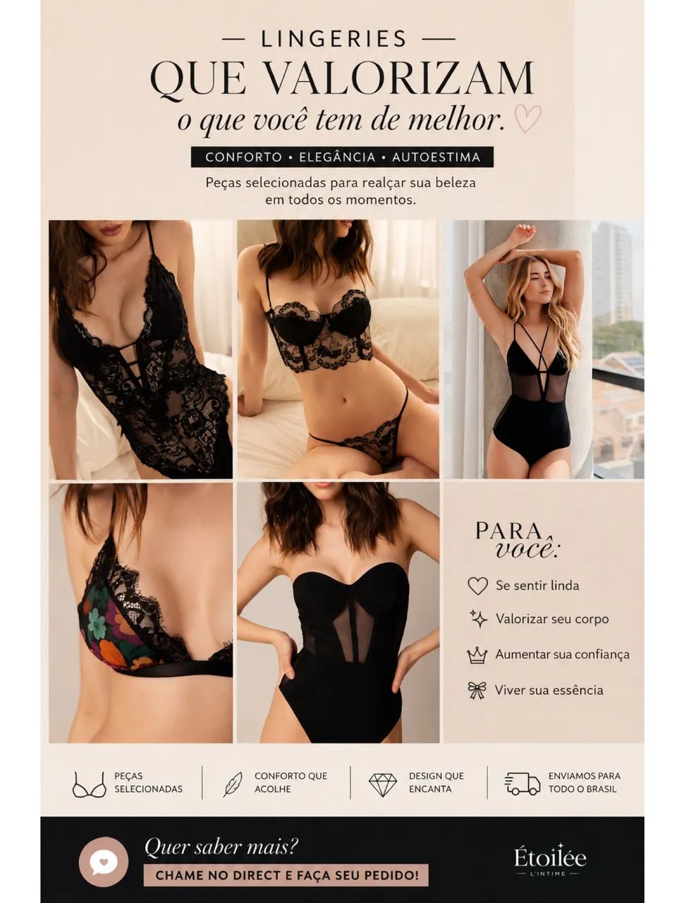 Lingeries para Momentos Especiais