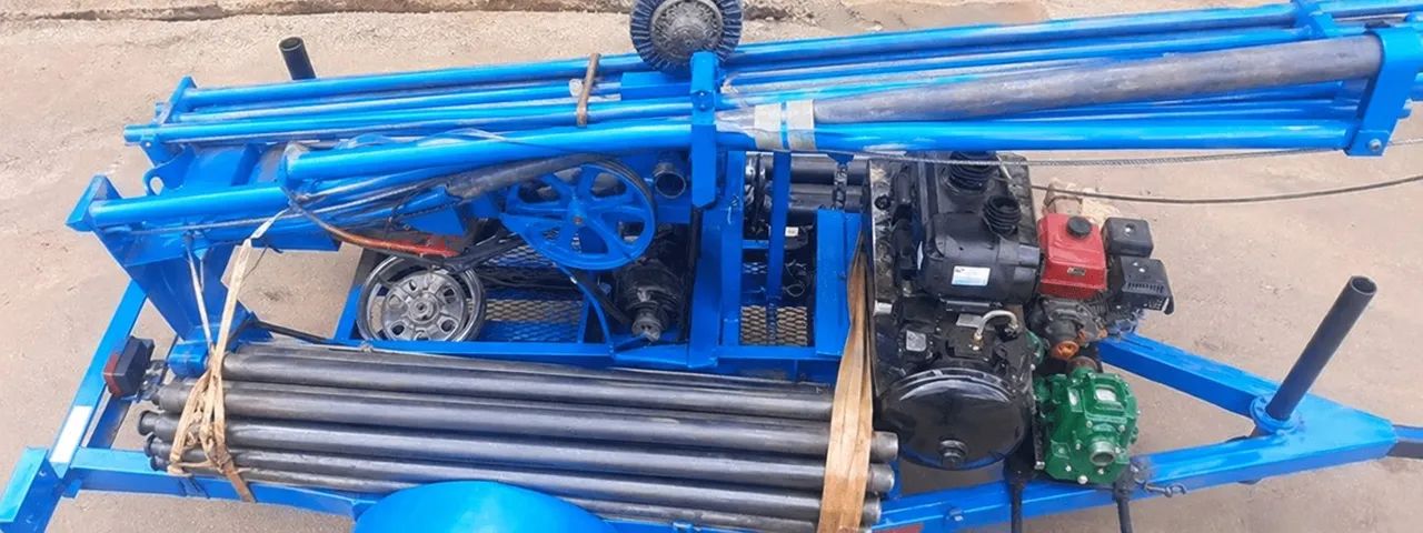Máquina de Perfuração de Poço Completa com 36m de Barramento + Acessórios - Foto 2