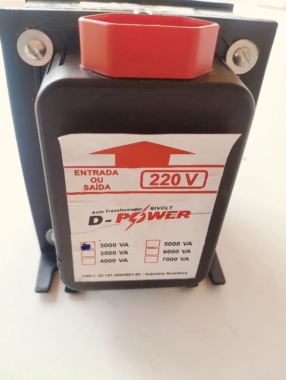 Transformador zerado 