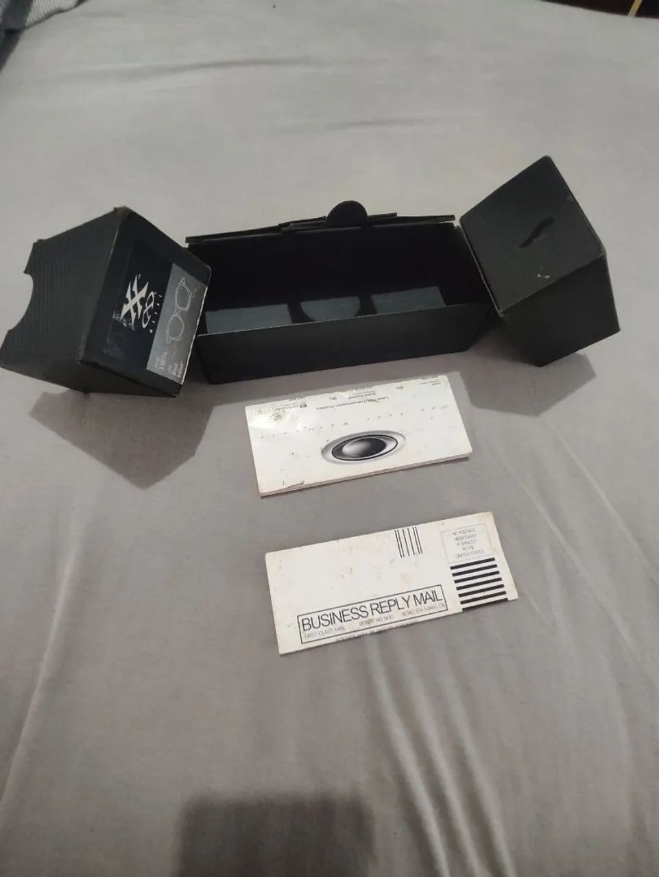 Caixa Double x oakley 