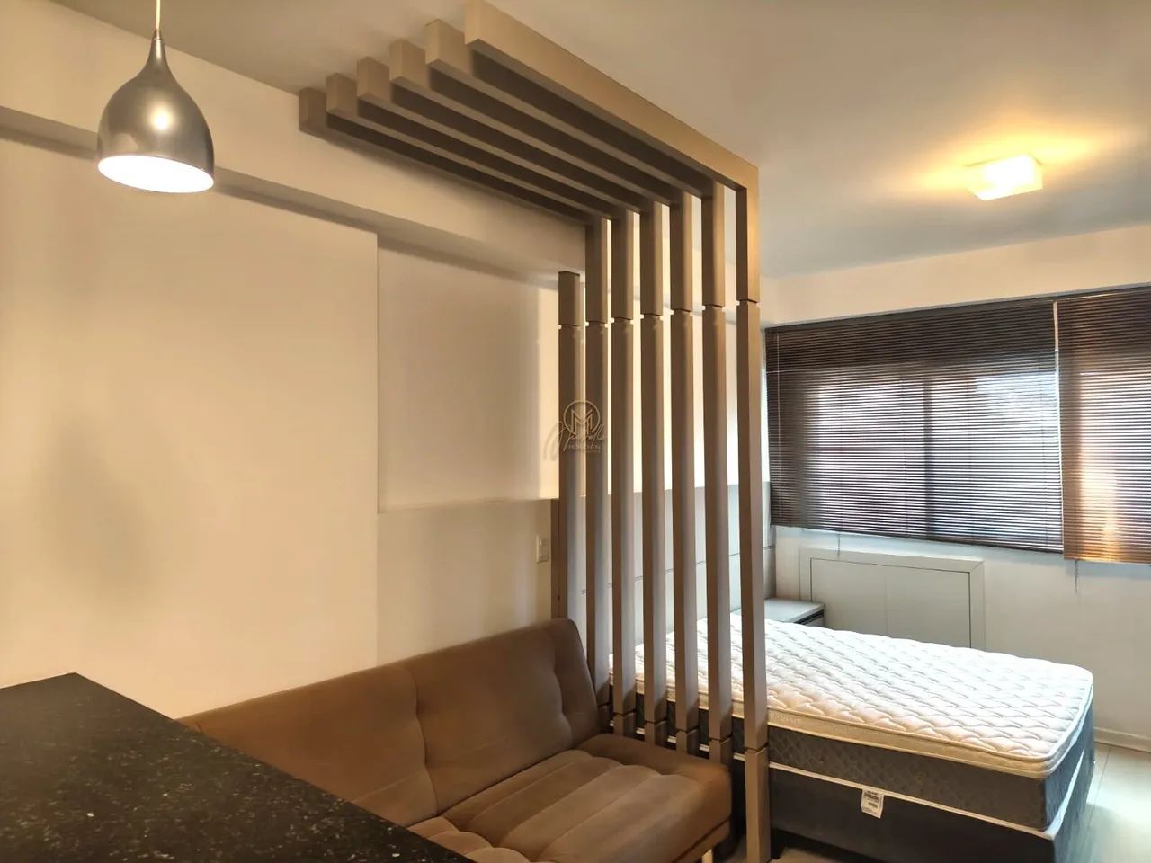 Studio mobiliado para locação no Batel com 33m² - Foto 2