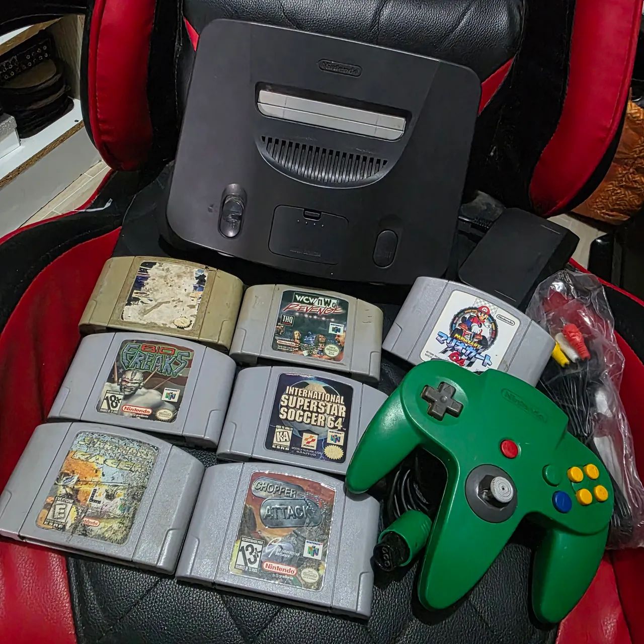 Nintendo 64 + jogos