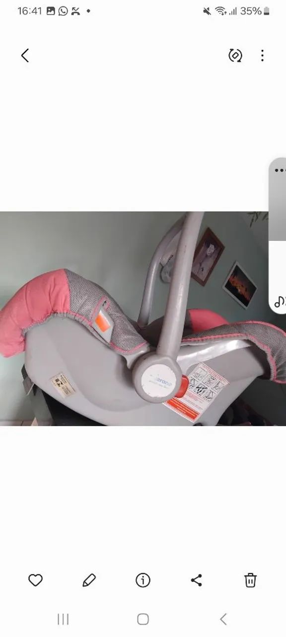 Bebe conforto e assento de elevação  - Foto 2