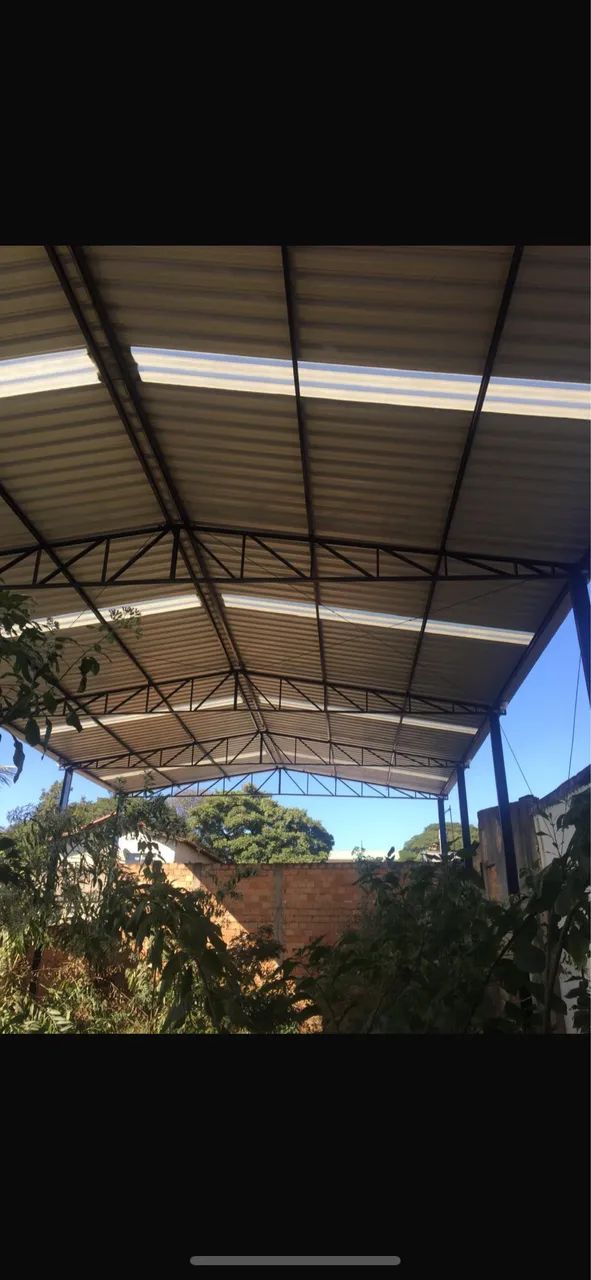 Galpão novo 360 m2 ótimo perfeito barato facilita ac troca zap - Foto 2