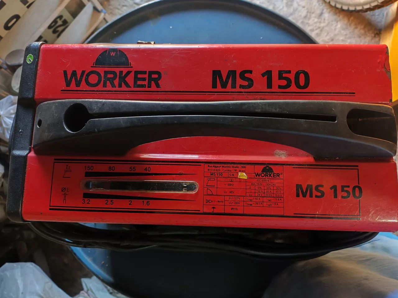 Máquina de solda wolker Ms 150 - Foto 5