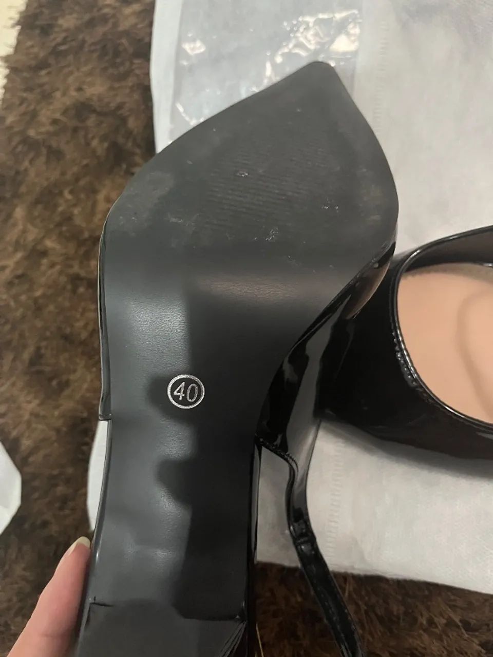 Scarpin preto 38 - Foto 4