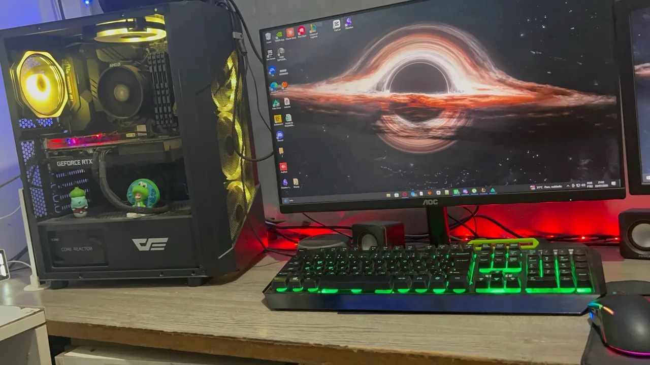 Computador Gamer Ryzen 5 Completo