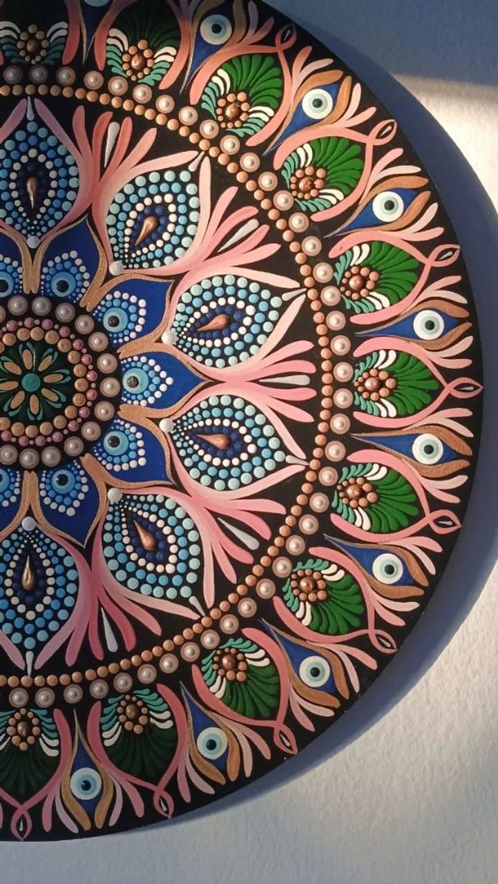 Mandala decorativa Proteção e Harmonia  - Foto 3