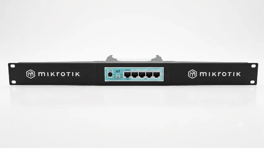 Suporte Rack 19 Para Mikrotik Hex Rb750/rb760
