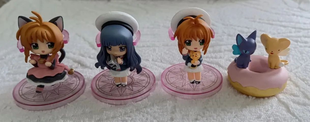Bonecos Colorfull Collection Dx Card Captor Sakura - 8 peças