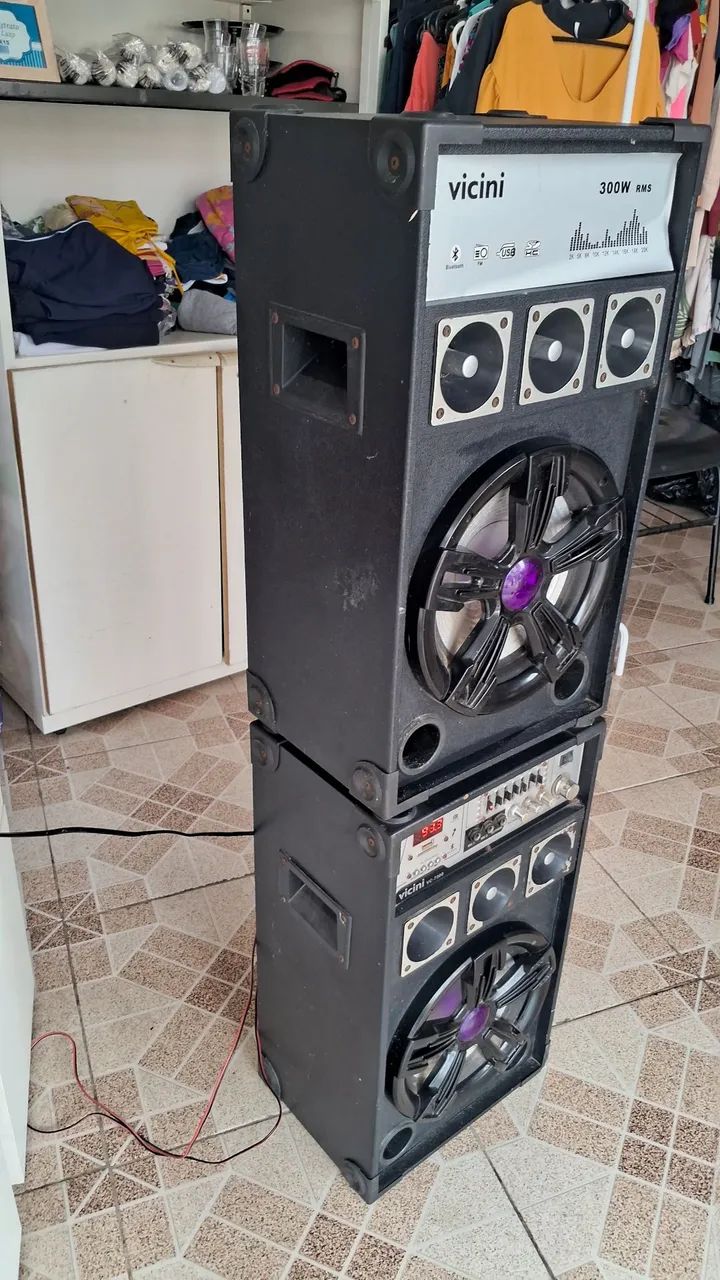 Caixa de som amplificadora Bluetooth  - Foto 4