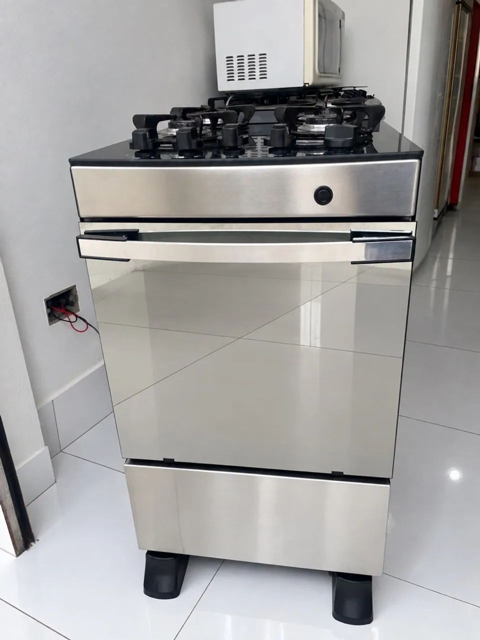 Fogão espelhado
