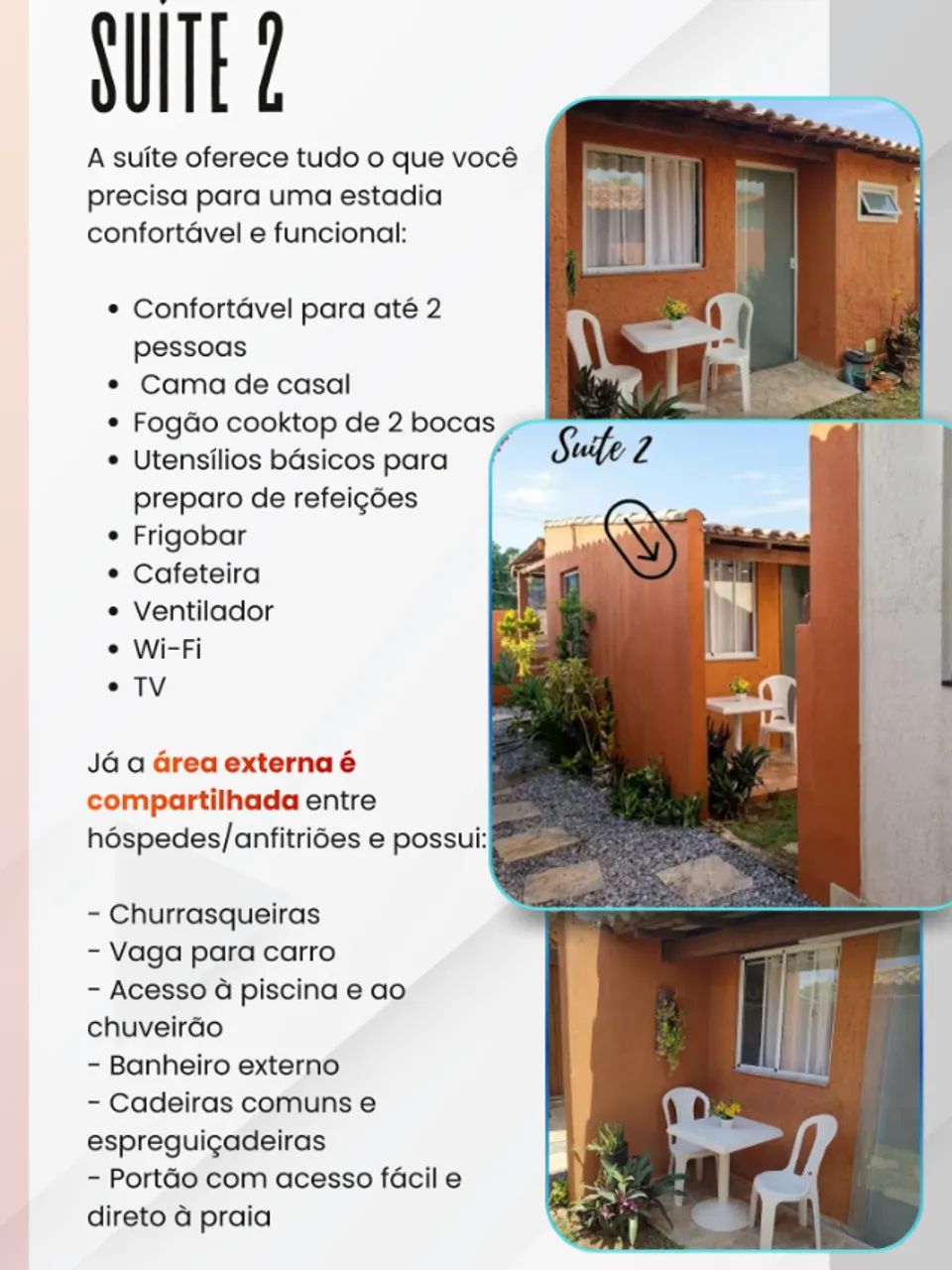 Suite com piscina e em terreno beira mar  - Foto 5