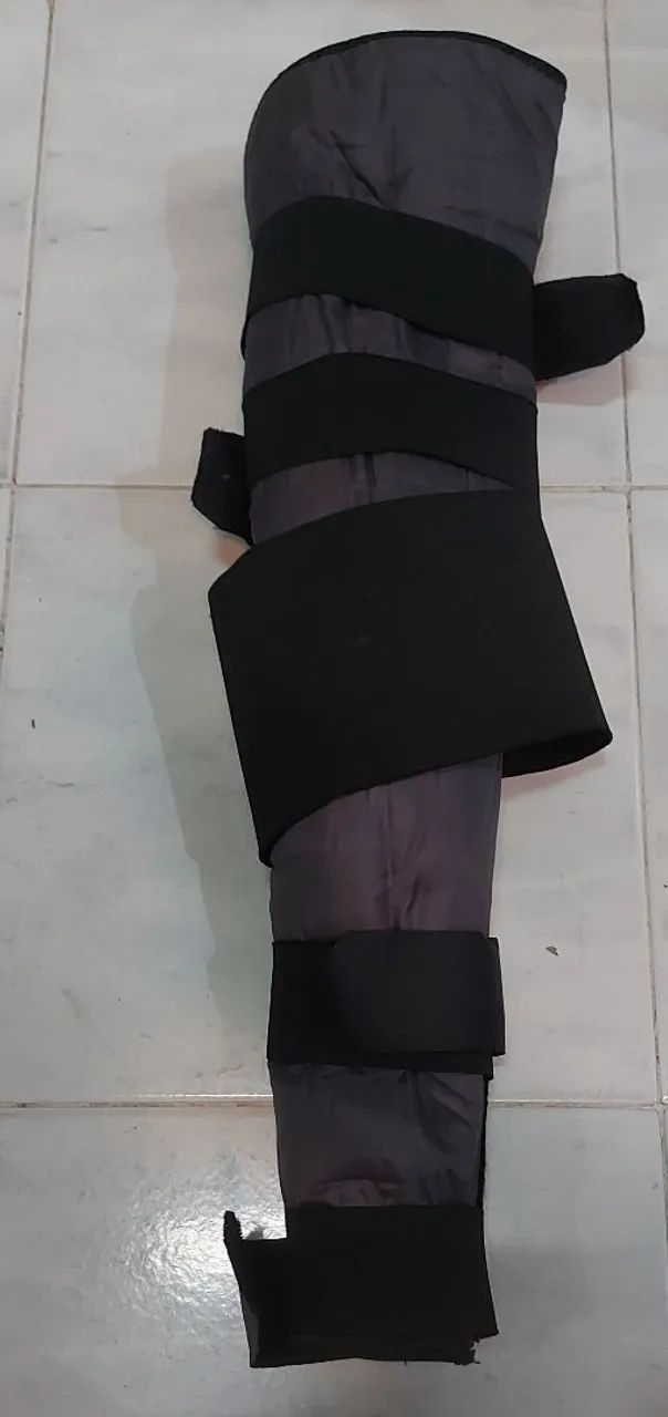 imobilizador de joelho tala extensor longa - Foto 3