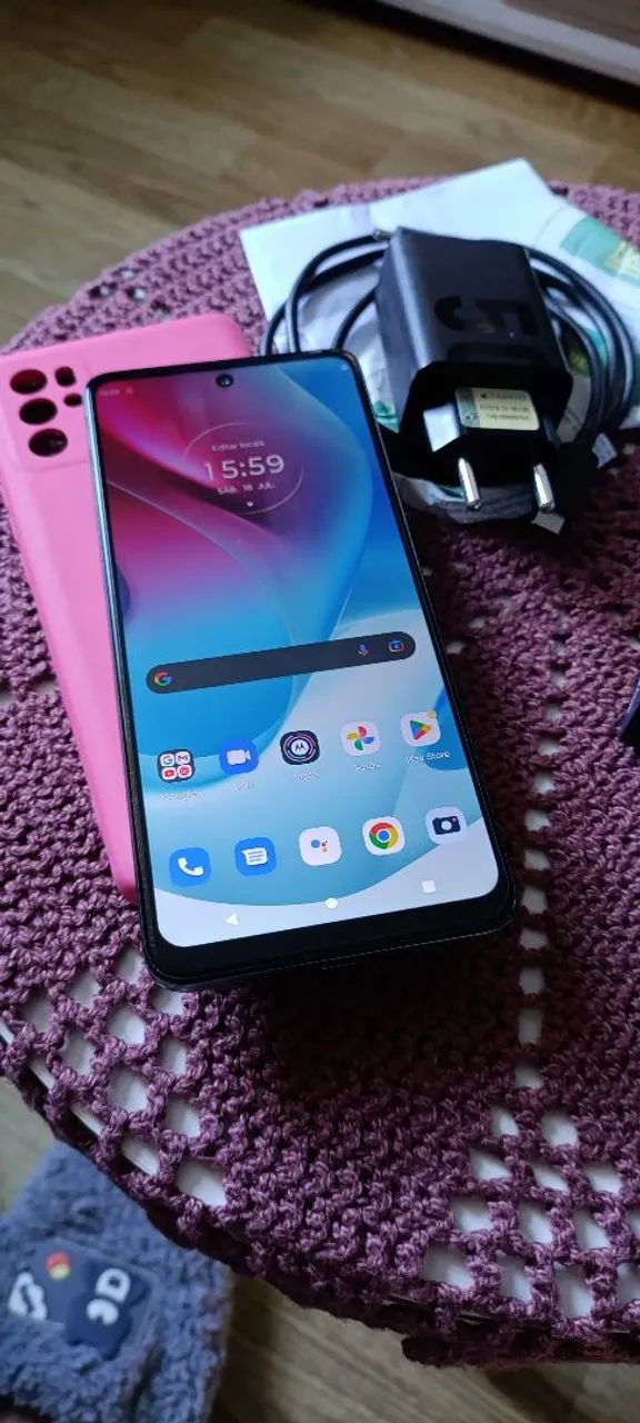 Celular Smartphone Motorola G60s Praticamente novo  - Foto 2