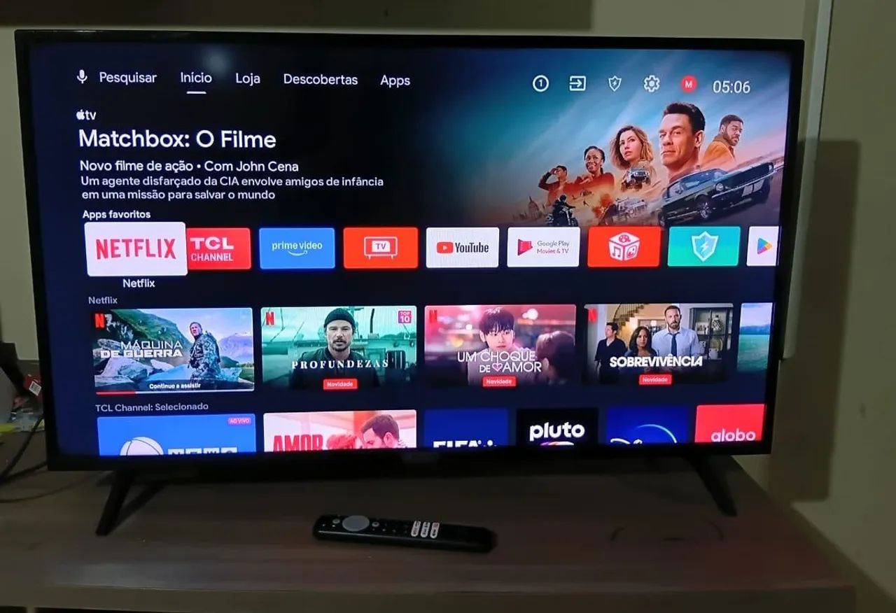 Tv Android 40 polegadas tcl.