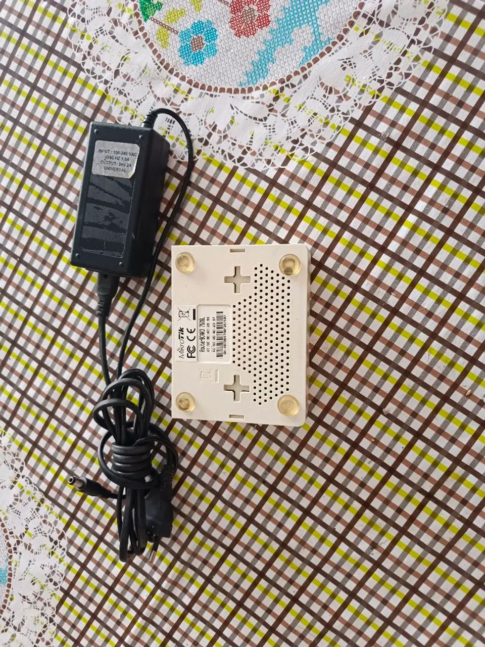 Mikrotiki 750gl atualizado e formatado giga.