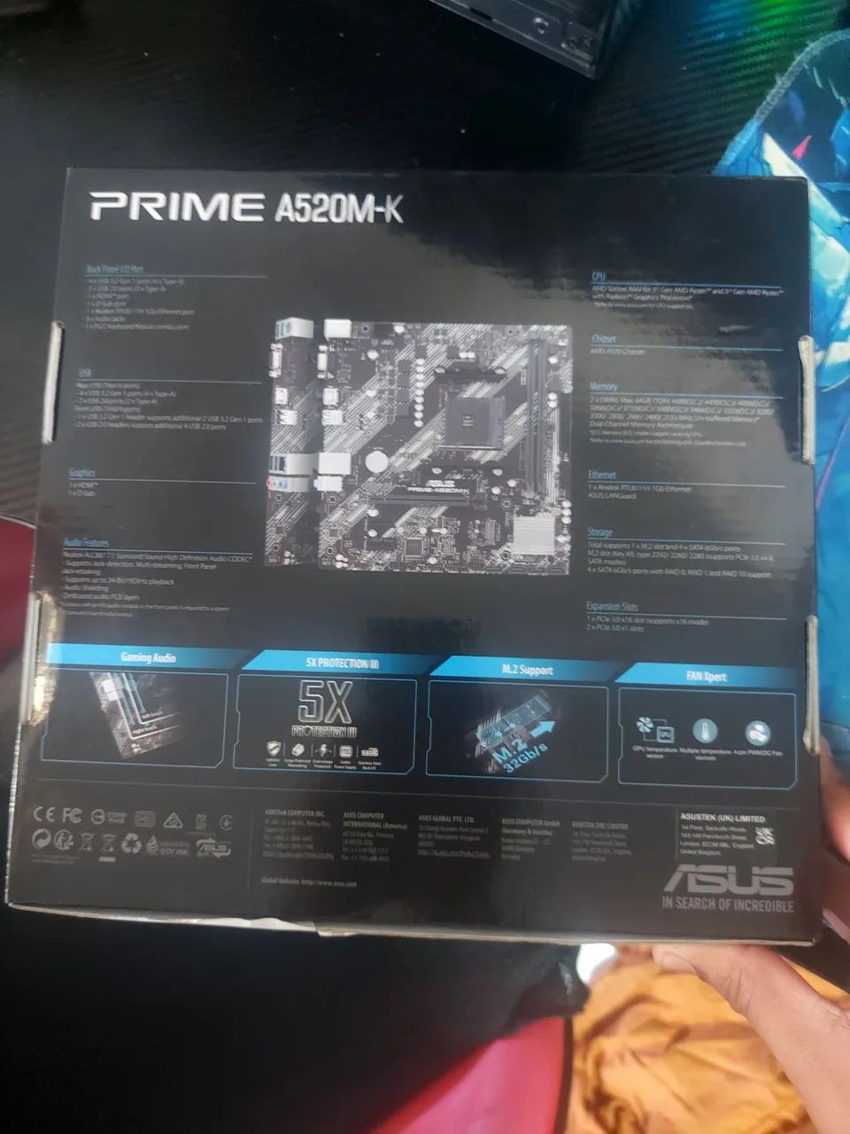 Placa mãe Asus A520 - Foto 2