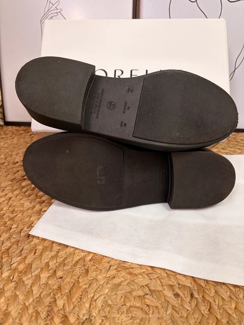 Mocassim alt preto Corello 37 - Foto 4