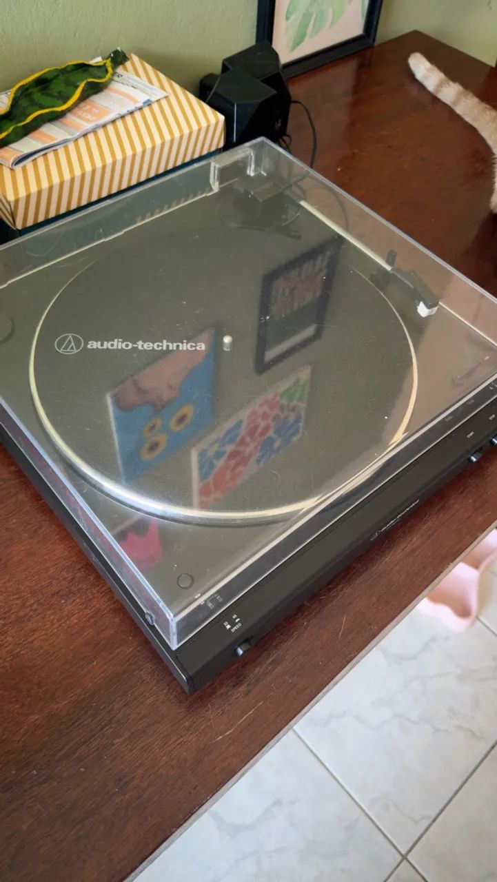 Toca disco vinil Bluetooth - Audio Technica at-lp60xbt