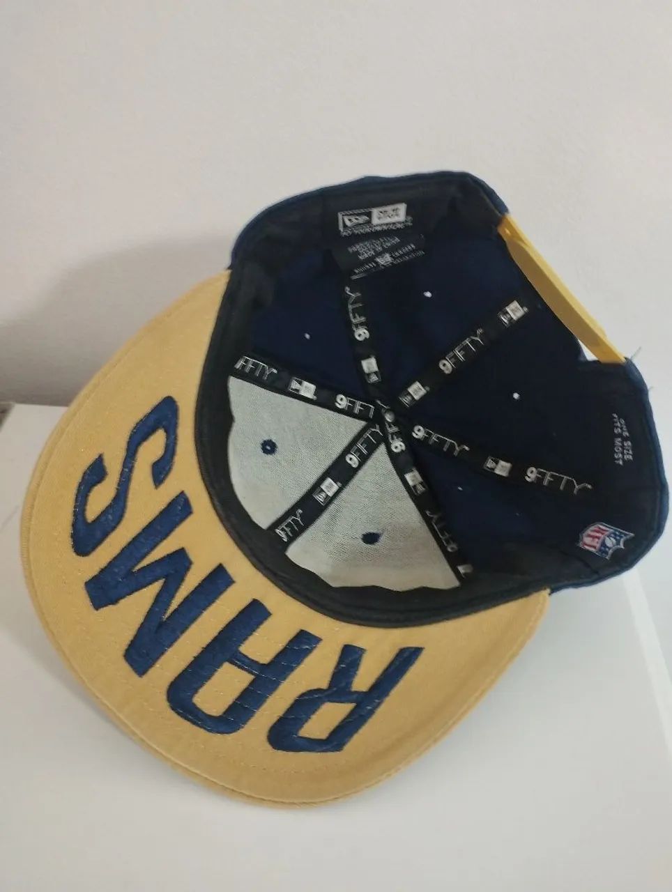Boné New Era ST. Louis Rams NFL (Ajustável, Original e antigo 2013). - Foto 4