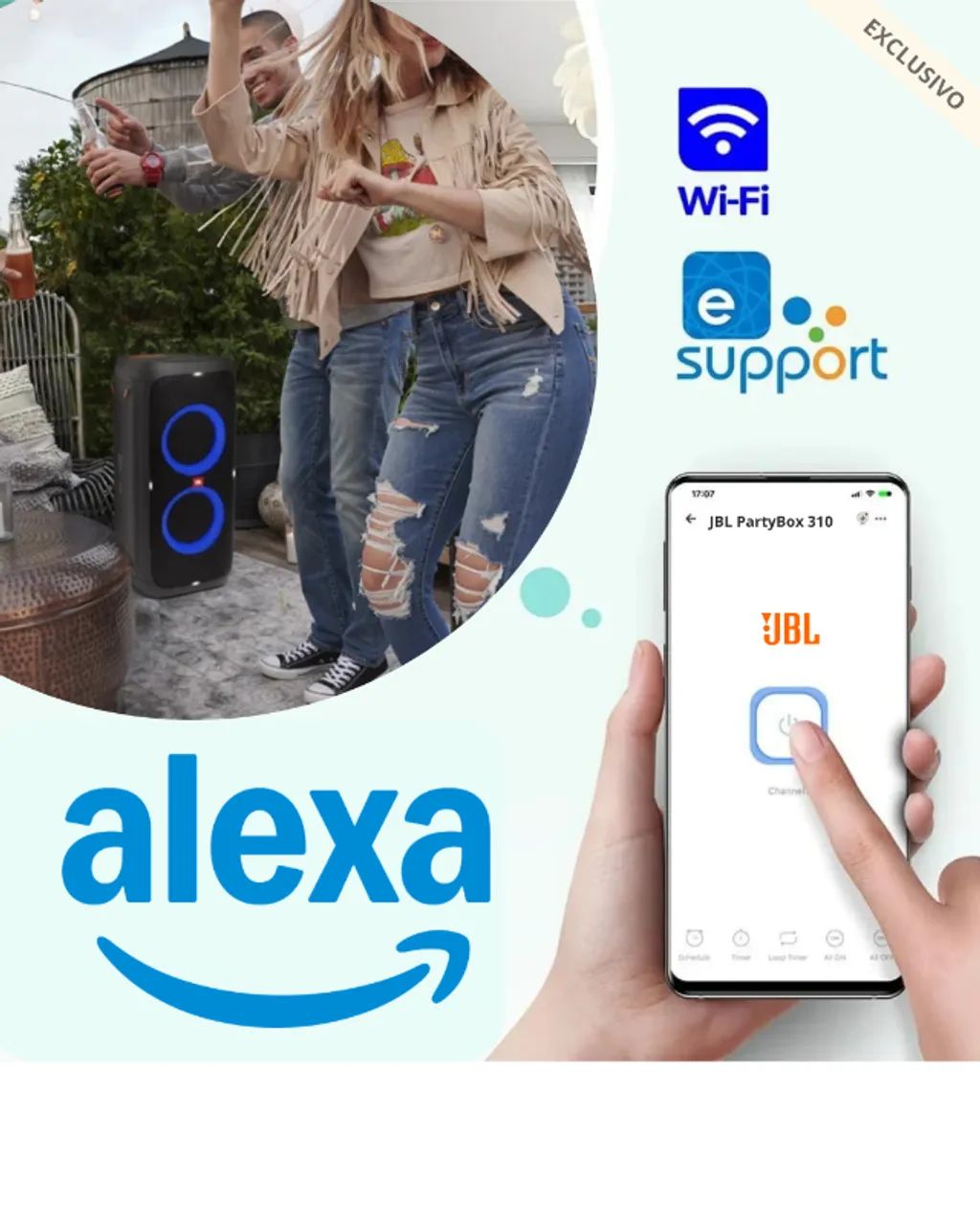 JBL PartyBox 310 Smart Alexa / Exclusiva  - Foto 3