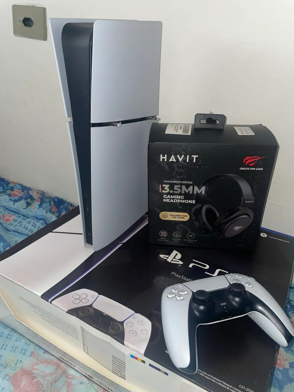 Vendo Ps5 com Headset 