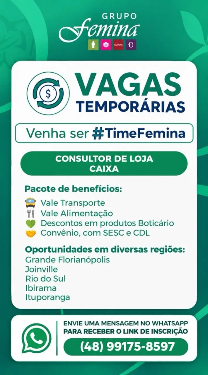 Consultor(a) ou Caixa de Loja