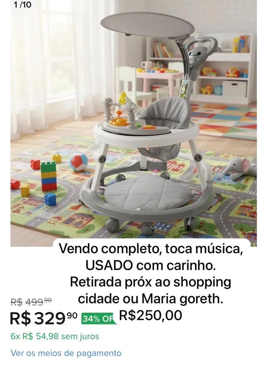 Andador para bebê - Foto 5