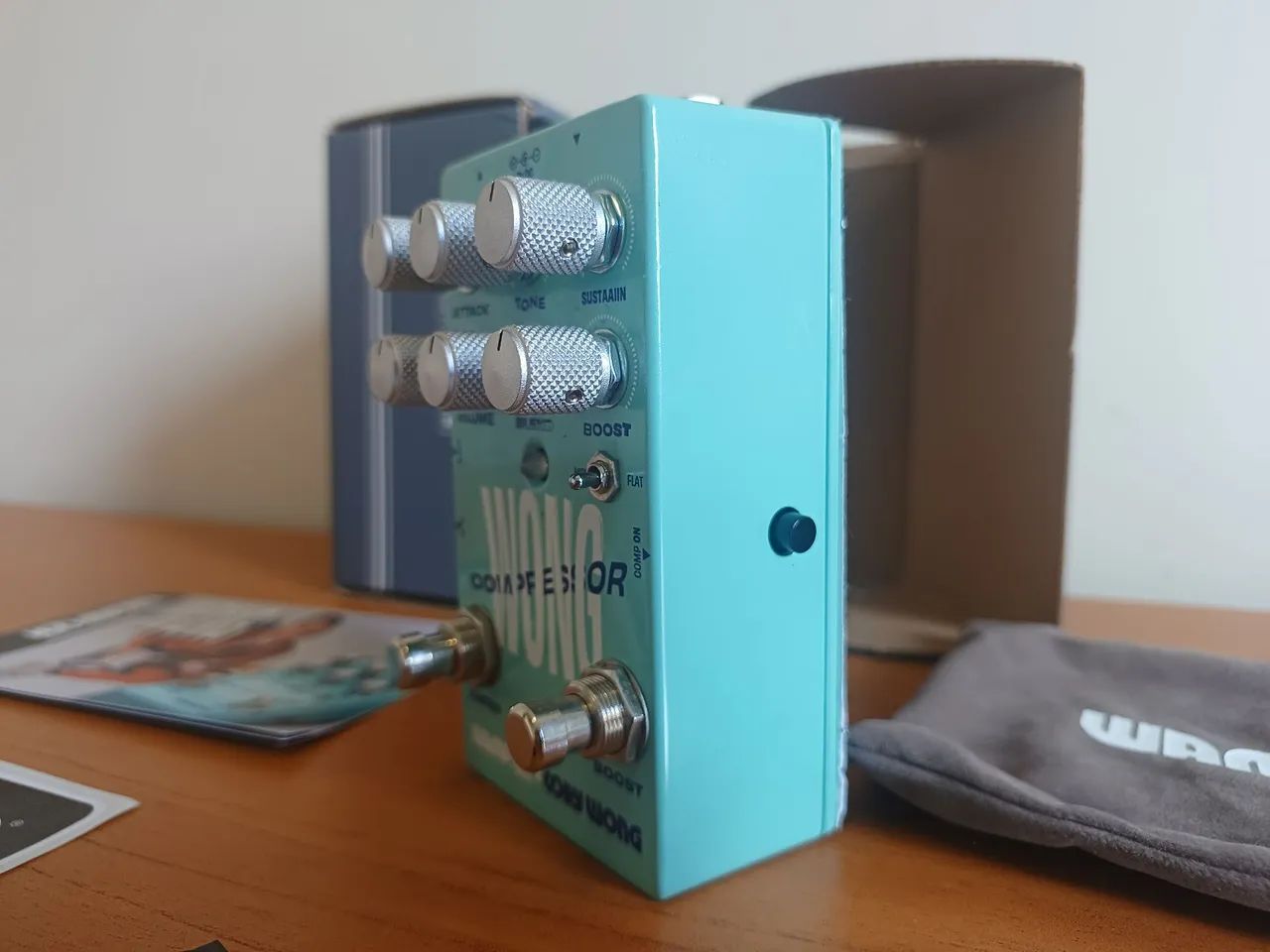 Pedal Wampler Cory Wong Compressor/DI - Foto 4