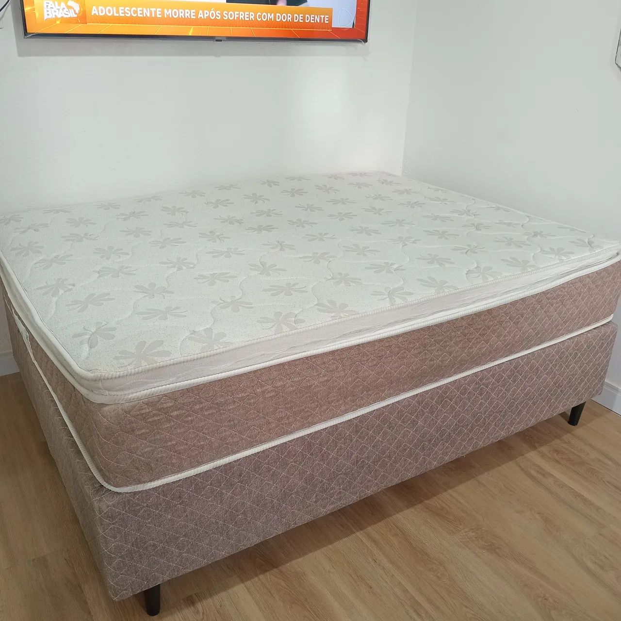 Cama COMPLETA confortável e conservada - Foto 2
