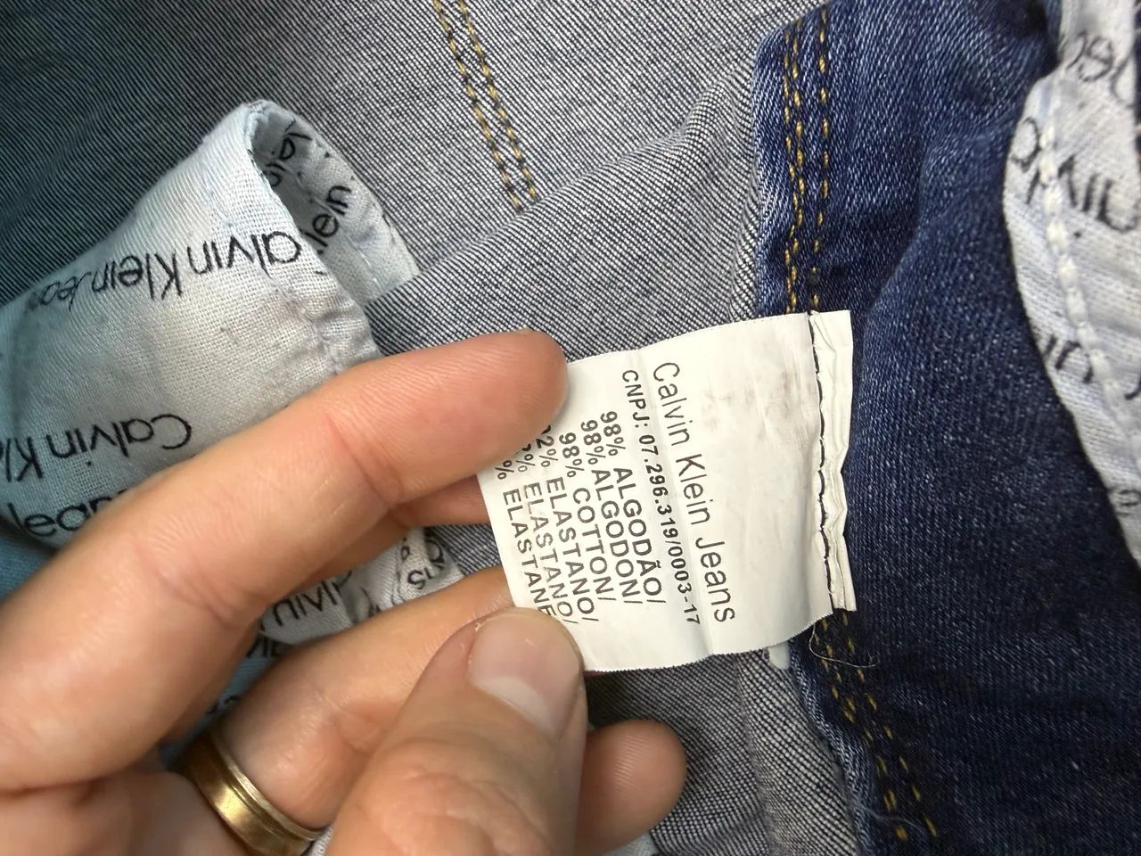 Calça jeans original calvin Klein  - Foto 2