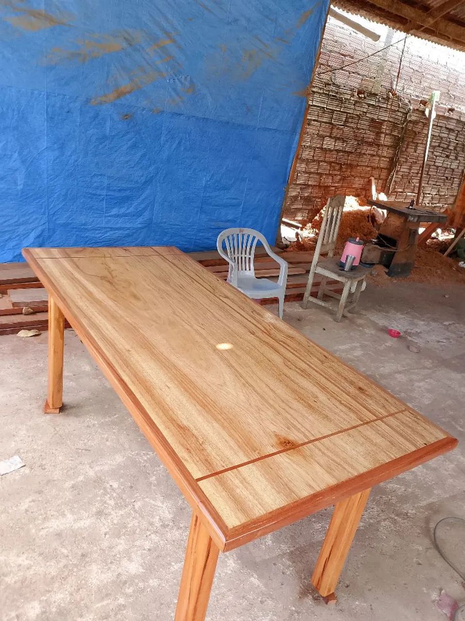 Mesa com 6 cadeiras de muracatiara  - Foto 3