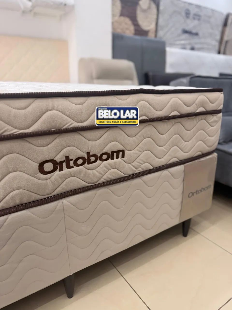 Colchão +Box Ortobom linha Pro Vida Queen  - Foto 4