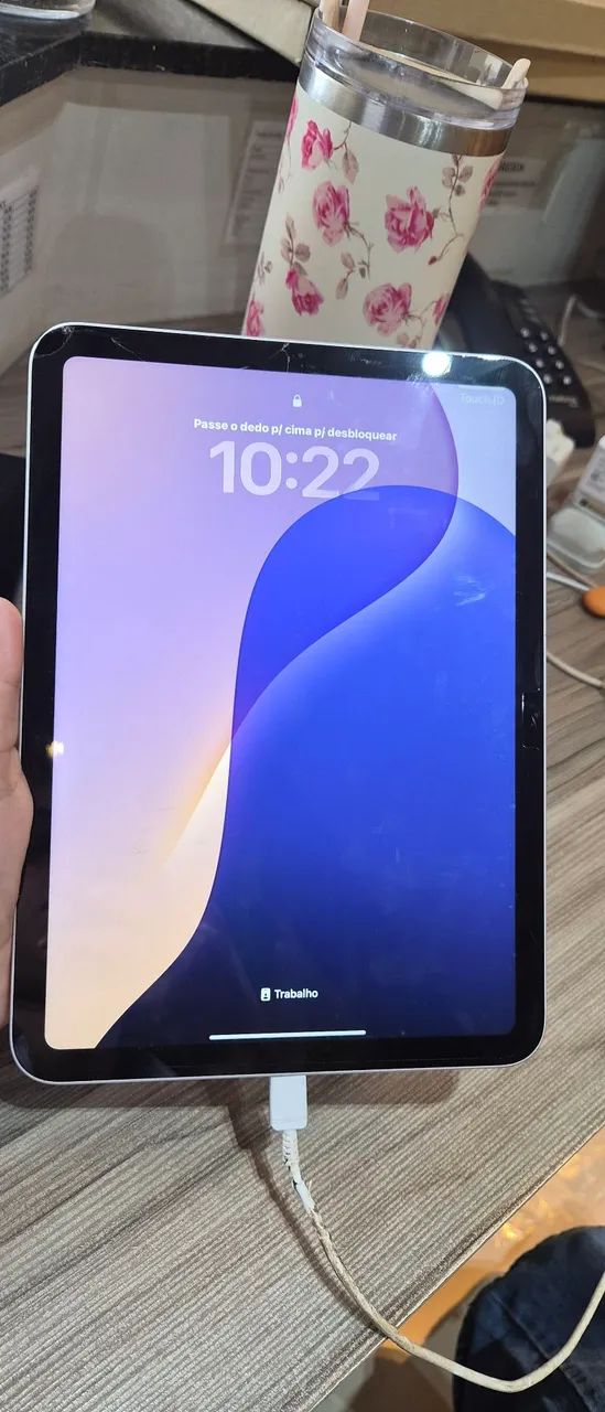 Ipad 10° Gereção com tela trincada 