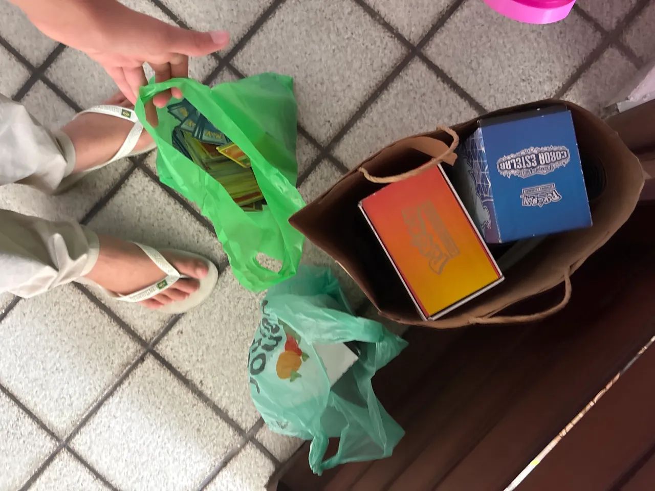 Coleção inteira de pokemon