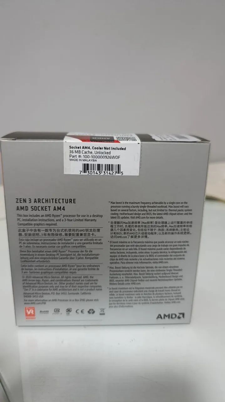 Processador AMD Ryzen 7 5700X - Foto 3