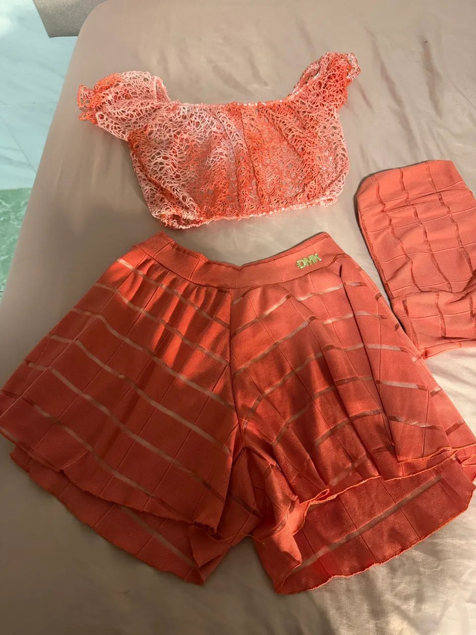 Vendo conjunto laranja, tamanho M. - Foto 4