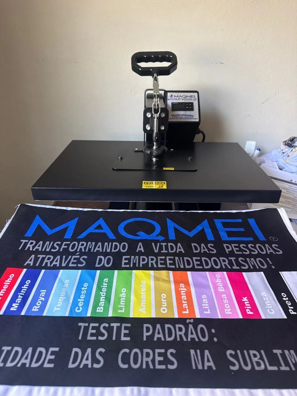 Prensa térmica plana  Maquimei - Foto 5