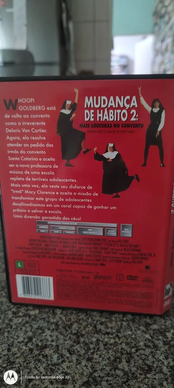 Dvd Whoopi mudança de hábitos 2  - Foto 3