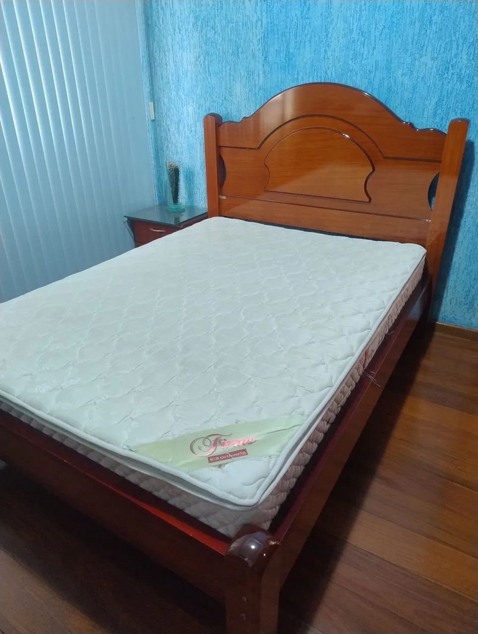 Cama casal com colchão orthocrin - Foto 2